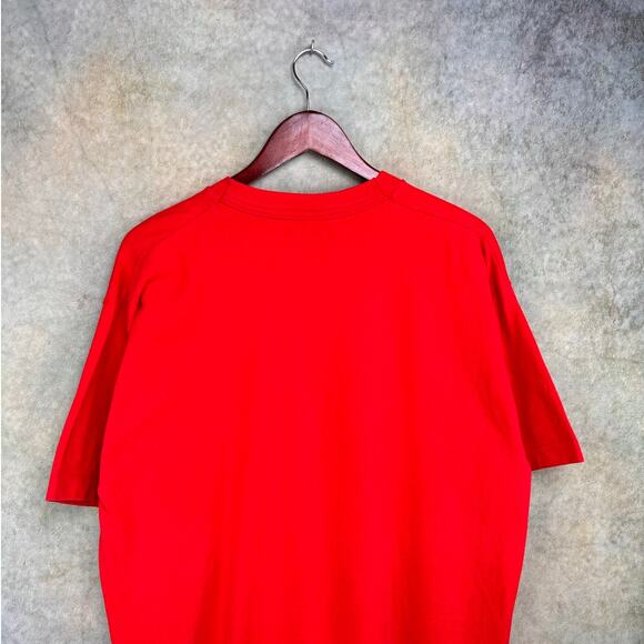 Vintage 90s Chicago Bulls NBA T Shirt Sz XL Red Basketball Pro Player - Picture 8 of 8